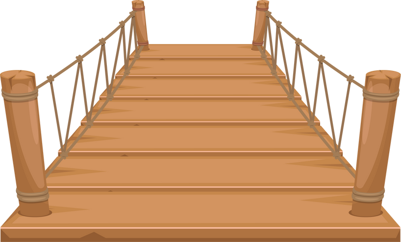 Wooden Bridge Walkway